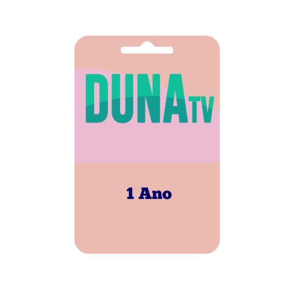 Gift Card Duna Tv 365 dias -1 Ano